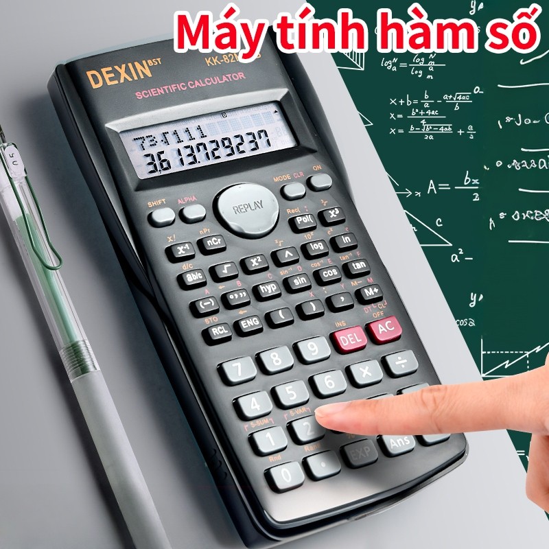 Máy tính khoa học chức năng 240, thiết kế nhẹ nhàng phù hợp với học sinh, có thể mang vào phòng thi
