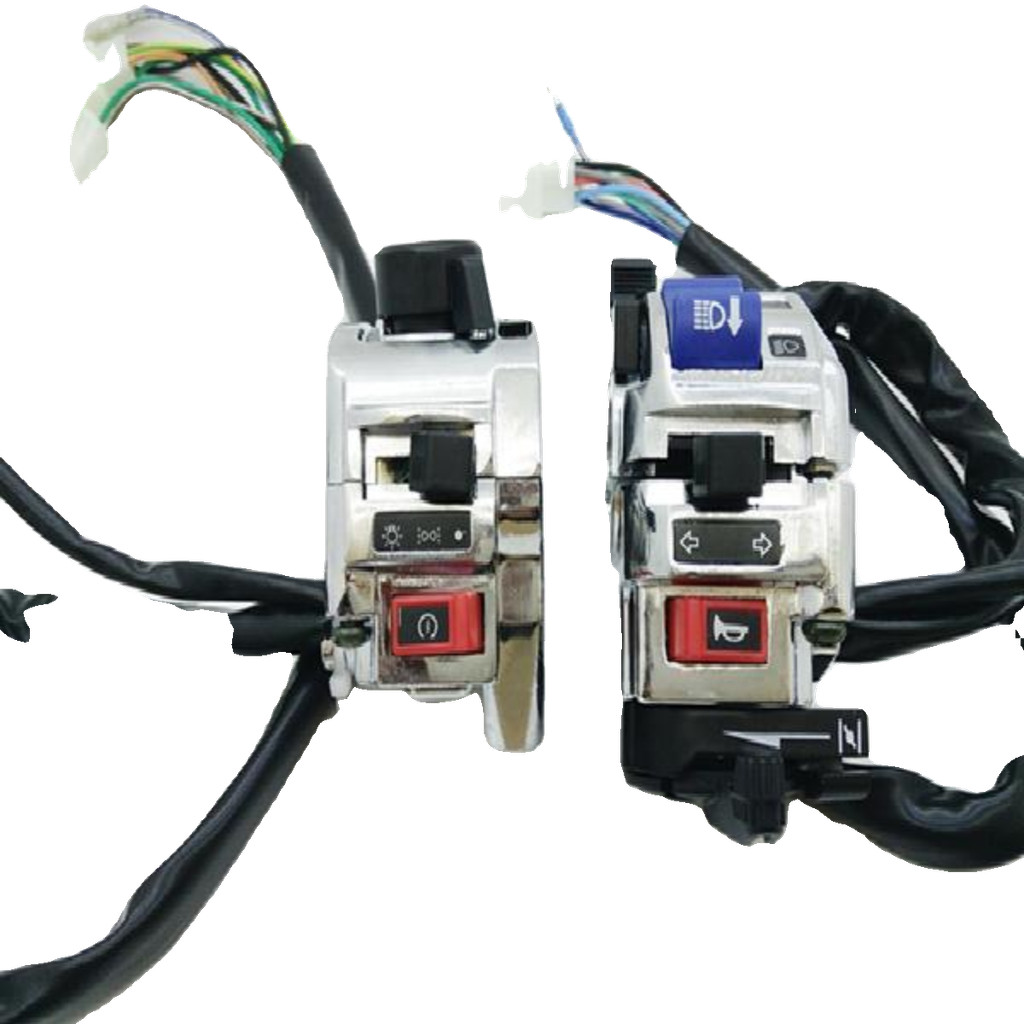 Xe Máy Trái Phải Tay Cầm Ghế Công Tắc Lắp Ráp Đèn Pha Bão Hoàng Tử 150 Longxin Lifan Zongshen Kết Hợp Khẩn Cấp Sw