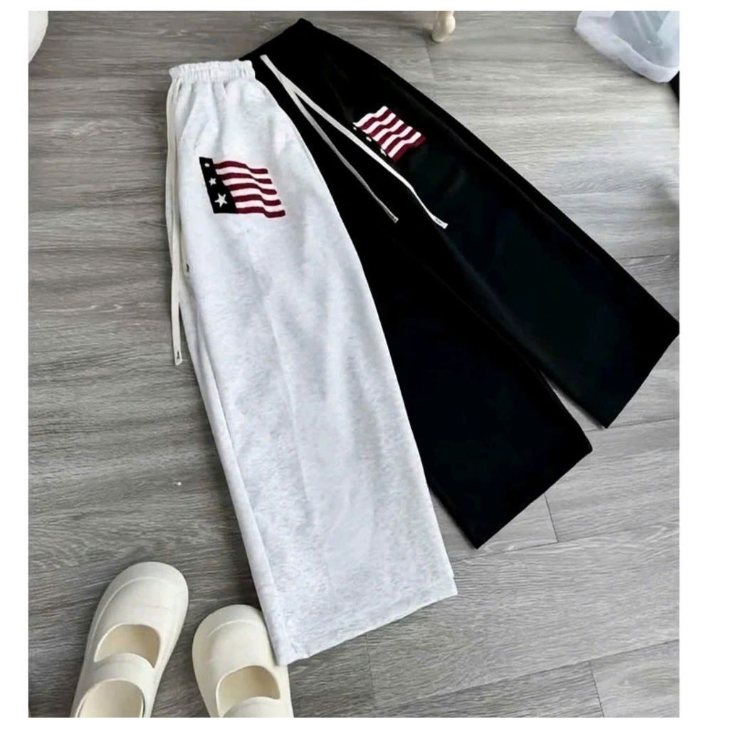 sét bộ quần dài kẻ vằn đũi xốp siêu xinh+mix áo Croptop chữ độc lập tự do chất tăm-chang3158