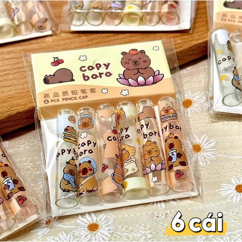 36 Chiếc Nắp Bút Chì Độc Đáo, Set Đầu Bút Chì Mini Hoạt Hình Sinh Động, Bảo Vệ Bút Chì Thông Minh Cho Học Sinh