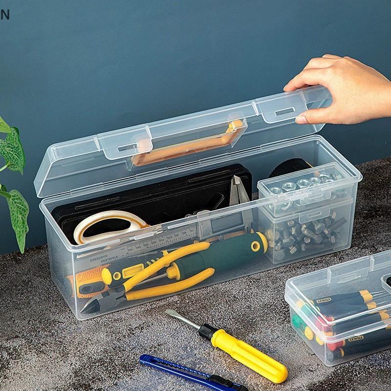 NS Clear Toolkit Organizer Set 7 Bộ chia đa năng Lưu trữ cho các thành phần phần cứng Xưởng văn phòng tại nhà Essentials NS