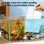 200 Miếng Lót Lọc Bể Cá Cao Cấp | Máy làm sạch nước bằng vải không dệt, hấp phụ tạp chất, Sử dụng nhanh 3-5H cho nước trong suốt pha lê