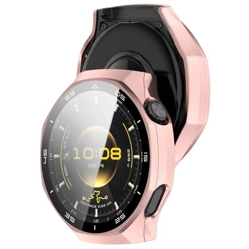 Ốp Bảo Vệ Có Màn Hình Kính Cường Lực Bảo Vệ 2 Trong 1 Cho Huawei Watch GT 6 Pro Ốp Lưng Cho Huawei Watch GT6Pro 46MM Vỏ Đồng Hồ Phụ Kiện