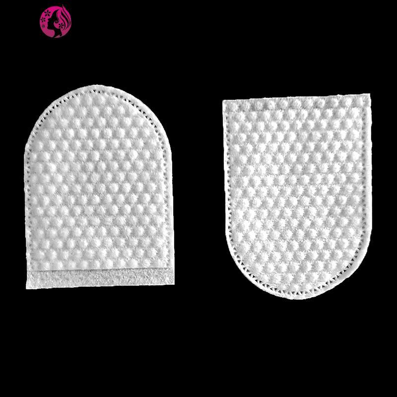 Springevenstar 120 Cái / túi Hình Chữ U Nhà Thơ Bông Miếng Lót Trang Điểm Mặt Bông Miếng Lót Mỹ Phẩm Mềm Cho Mặt Trang Điểm Loại Bỏ Miếng Lót Springevenstar