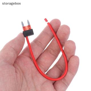 [Hộp lưu trữ] 1 Giá đỡ cầu chì ô tô Bộ chuyển đổi TAP ATM mini Lưỡi dao APM MINI Thiết bị an toàn đơn giản 12V 10A 15A 20A Đẹp