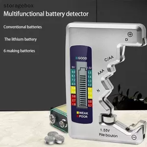 Máy kiểm tra pin Công suất kỹ thuật số Nút đa năng cho máy đo pin di động Lithum N / AAA / CAA / D / 1.5V Cheer BT168 Power Đẹp
