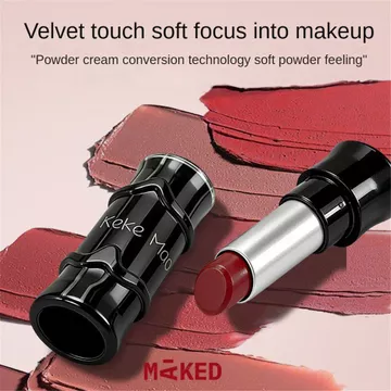 KKEMOOD Matte Lipstick Full Color Lip Glaze Thông số kỹ thuật thông thường Soft Mist Lipstick Tăng cường màu sắc Không dính một cốc son môi chống thấm nước và chống mồ hôi