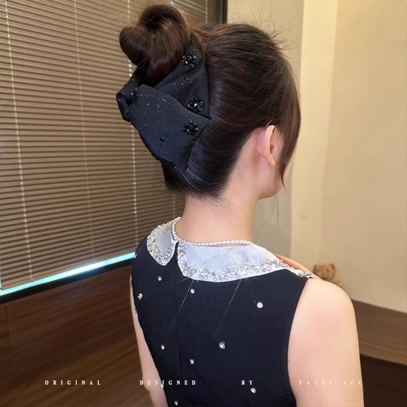 Kẹp tóc phong cách Hepburn LUCE, phù hợp với nón và nơ đầu cá mập