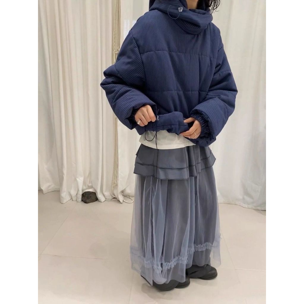 Milyfashion Phong Cách Mới Phù Hợp Với Lá Sen Khâu Gạc Váy 8KAR