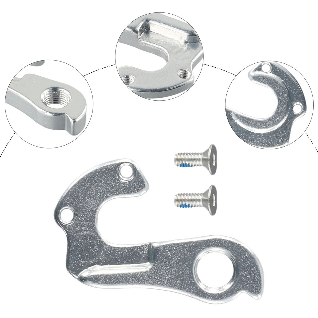 1 Móc Treo Cùi Đề CNC Màu Bạc