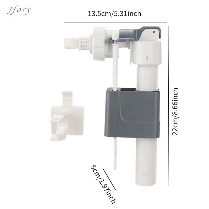 Jfory Van Đầu Vào Nước Dự Phòng Ẩn Bồn Vệ Sinh Đổ đầy Van Treo Tường Bồn Vệ Sinh Một Phần Cho Cửa Hàng Phòng Tắm Tân Gia Nhà Vệ Sinh Nhà