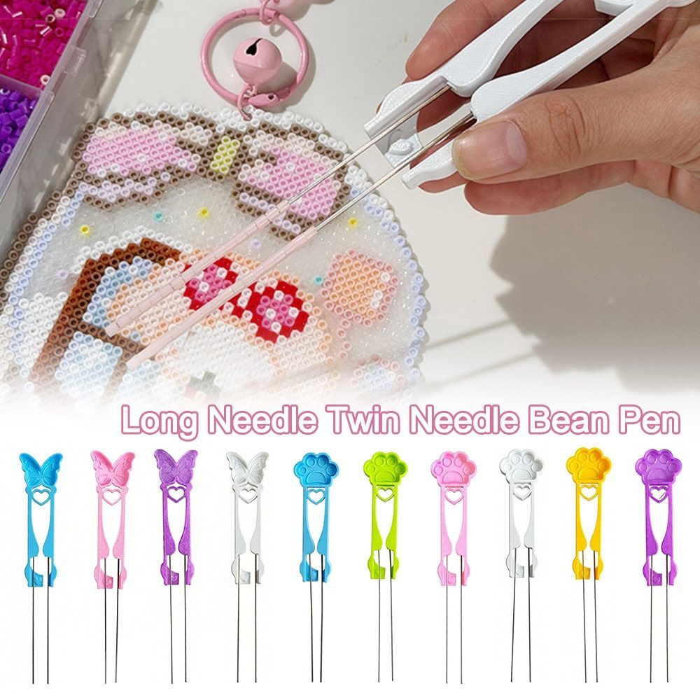 HIGHVIEWLS Collage Đậu Bút, Cat 's Point Grip Cắt Đậu Kẹp, Bướm Cầm Tay Đa Năng Cắt Hạt Dụng Cụ