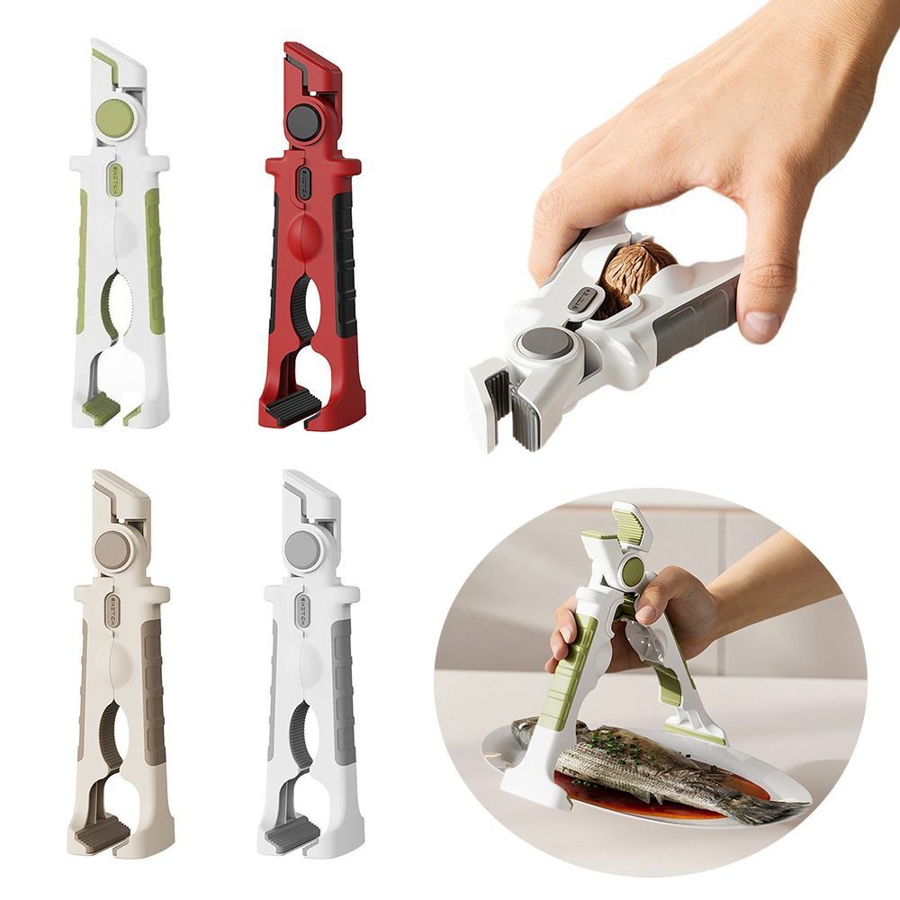 Kẹp bát nồi nhà bếp NEAVERLER, Kẹp chống bỏng bằng silicon, Kẹp nâng bát đĩa chống trượt di động 4in1 Tiện ích nhà bếp