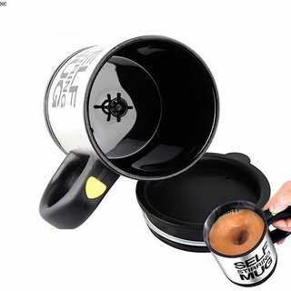 Cốc Khuấy Cà Phê Tự Động 400ml Sử Dụng  Pin AAA Chất Liệu Nhựa ABS Có Nắp Đậy Và Tay Cầm Chắc Chắn