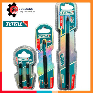 Mũi cắt vít PH2 Total thép đen S2 chân lục giác 6.35 TACIM71PH250 TACIM71PH2100 TACIM71PH2150