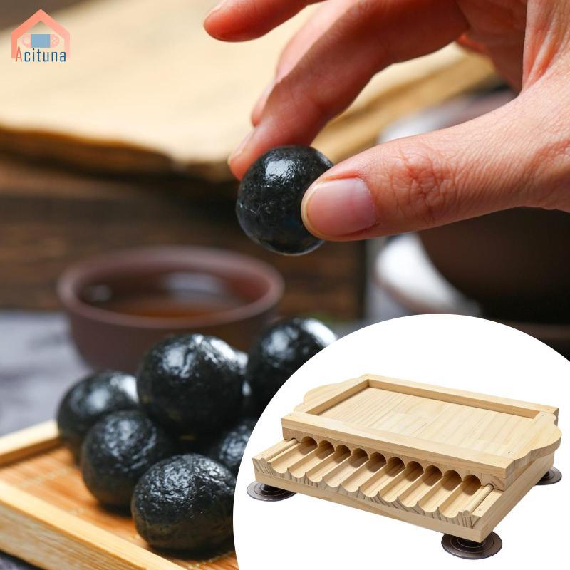 Máy làm thịt viên bằng gỗ Acutuna, ổn định, tái sử dụng, đa năng, thủ công, thủ công cho nhà hàng.