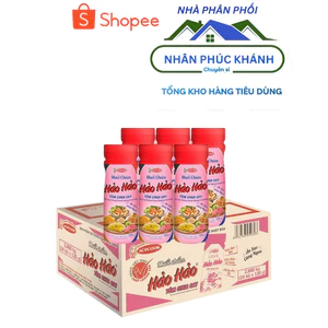Muối chấm Hảo Hảo tôm chua cay hũ 120g _ lốc ( 6 hũ )