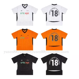 Chất lượng cao co * eiz Evil * Áo Jersey cổ chữ v Island Tay ngắn Thiết kế Niche Đồ thể thao khô nhanh Top