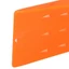 PWSSEND 2 Chiếc Nêm Rơi Cây, Với Gai Màu Cam Rơi Bộ Nêm, Cắt Cây An Toàn 6 inch Nhựa ABS Cưa Xích Nêm Cho Logger Và Fallers