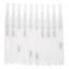 SA 10 Cái Rõ Ràng Trống Acrylic Bút Đánh Dấu Mềm Đầu Bàn Chải Có Thể Đổ Lại Bút Sơn Trống