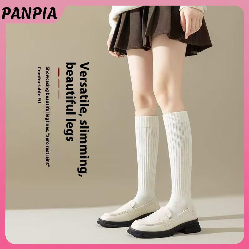 PNPIA - 1 Cặp Nữ Màu Trơn Thu Đông, Thoải Mại và Ấm Áp, Phù Hợp Thời Trang Đại Học