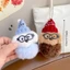 QEARY 2 Chiếc Móc Khóa Búp Bê Sang Trọng, Túi Treo Kính Hoạt Hình Kitty Mặt Dây Chuyền, Móc Khóa Ô Tô Ngộ nghĩnh Đồ Trang Trí Dễ Thương Từ Tính Móc Khóa Cho Chó Trang Trí Túi