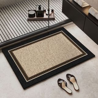 Thảm sàn phòng tắm dày, chống trơn trượt, nhanh khô, chống bụi bẩn, thấm nước, dùng cho nhà vệ sinh