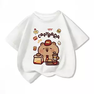 ngắn tay, cotton, dễ thương, xu hướng, bé trai, còn hàng, Áo thun