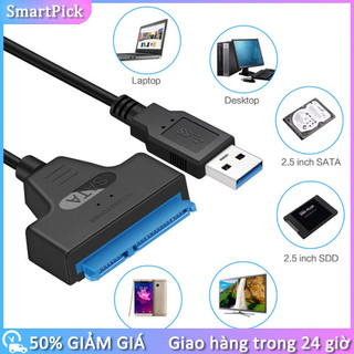 Bộ Chuyển Đổi Ổ Cứng SATA Thành USB-C - Tốc Độ Cao 6Gbps, Tương Thích SSD/HDD 2.5 Inch, Sử Dụng Linh Hoạt