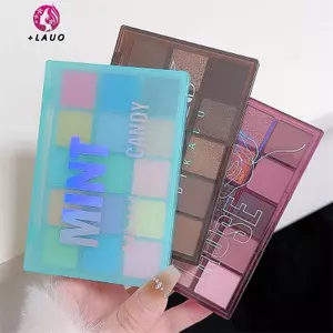 Springevenstar DIKALU Bảng Phấn Mắt Xanh Tím Lấp Lánh Ngọc Trai Matte Eye Shadow Shimmer Trang Điểm Lâu Dài Nữ Làm Đẹp Mắt Mỹ Phẩm Springevenstar