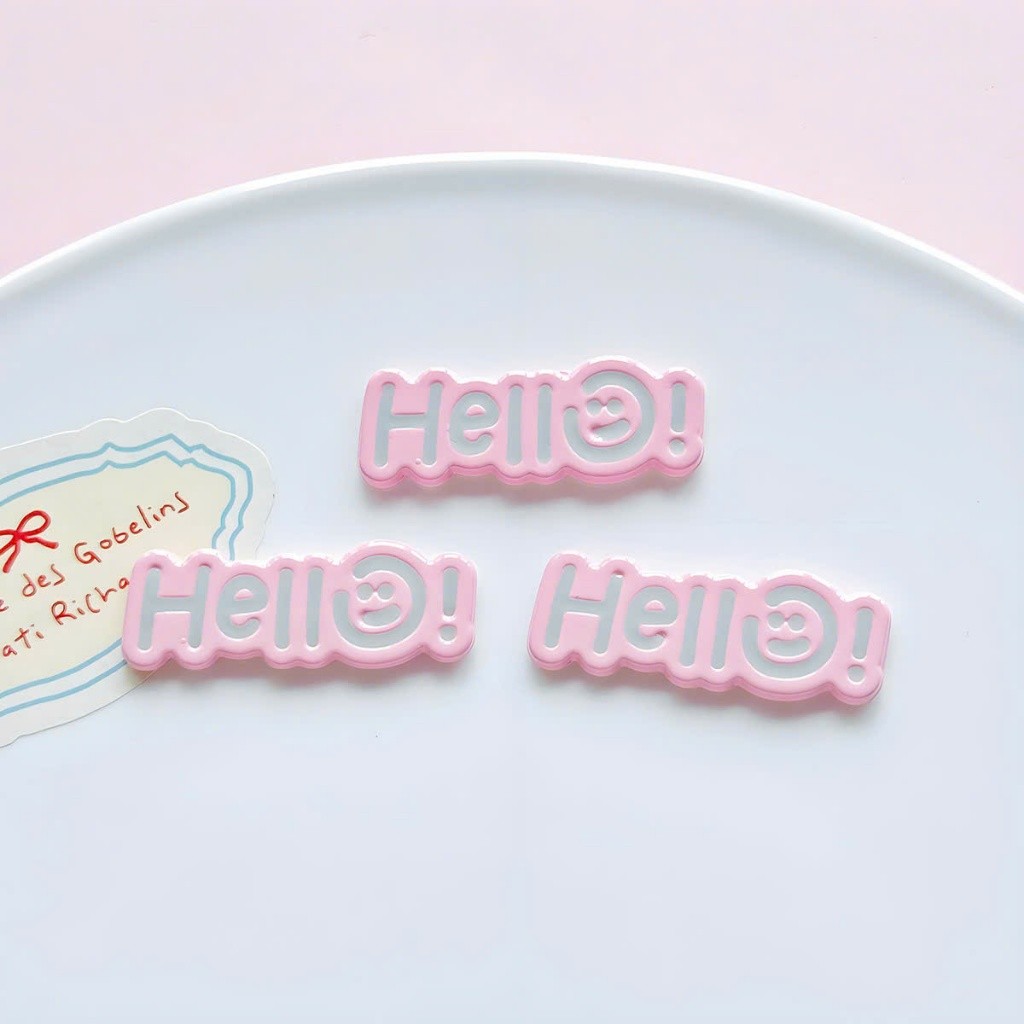 [NEW TREND 2026] Set charm gắn dép : Set HELLO KITTY & dĩa hồng , Set full tone hồng kute