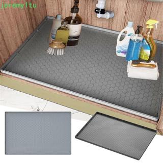 JEREMY Under Sink Mat, Tấm thoát nước chịu nhiệt bằng silicon, Bộ đếm khay chống nhỏ giọt chống bụi bẩn chống trượt linh hoạt