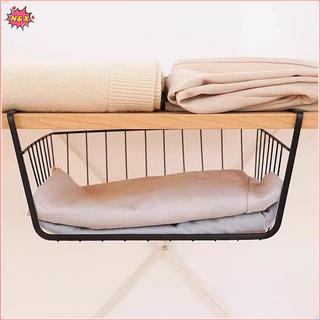 Giỏ đựng đồ dưới chân N & X Kệ sắt treo không khoan Tủ bếp và ngăn treo tường.