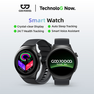 Đồng hồ thông minh GOOJODOQ IP68 chống nước, hợp kim kẽm,theo dõi sức khỏe Màn hình hiển thị 3D động