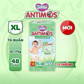 (SALE TRI ÂN SIZE M) Tã Quần Bobby Antimos, Bỉm Quần Xua Muỗi Bobby  Khô Thoáng Cho Da Bé - TỔNG KHO BỈM LINH ĐÀM