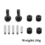 1 Bộ Bánh Răng Vi Sai Thép Planet Gear Sun Gear Cho 1 / 10 Trxs Slash 2WD Rustler Stampede Bandit 2WD 2382 Nâng Cấp Phần