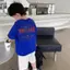 thời trang ngắn tay Hong Kong Áo cotton vintage bé trai thoải mái mùa hè
