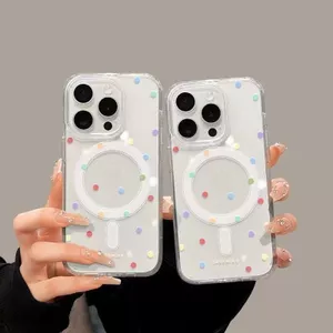 ins điểm sóng màu gió cho iPhone 1716 đơn giản 15pro14 trường hợp điện thoại 13pro nổ 12