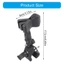 Giá đỡ kẹp micro hạng nặng với thiết kế khóa an toàn Hỗ trợ ống 16mm đến 40mm cho hiệu suất đáng tin cậy