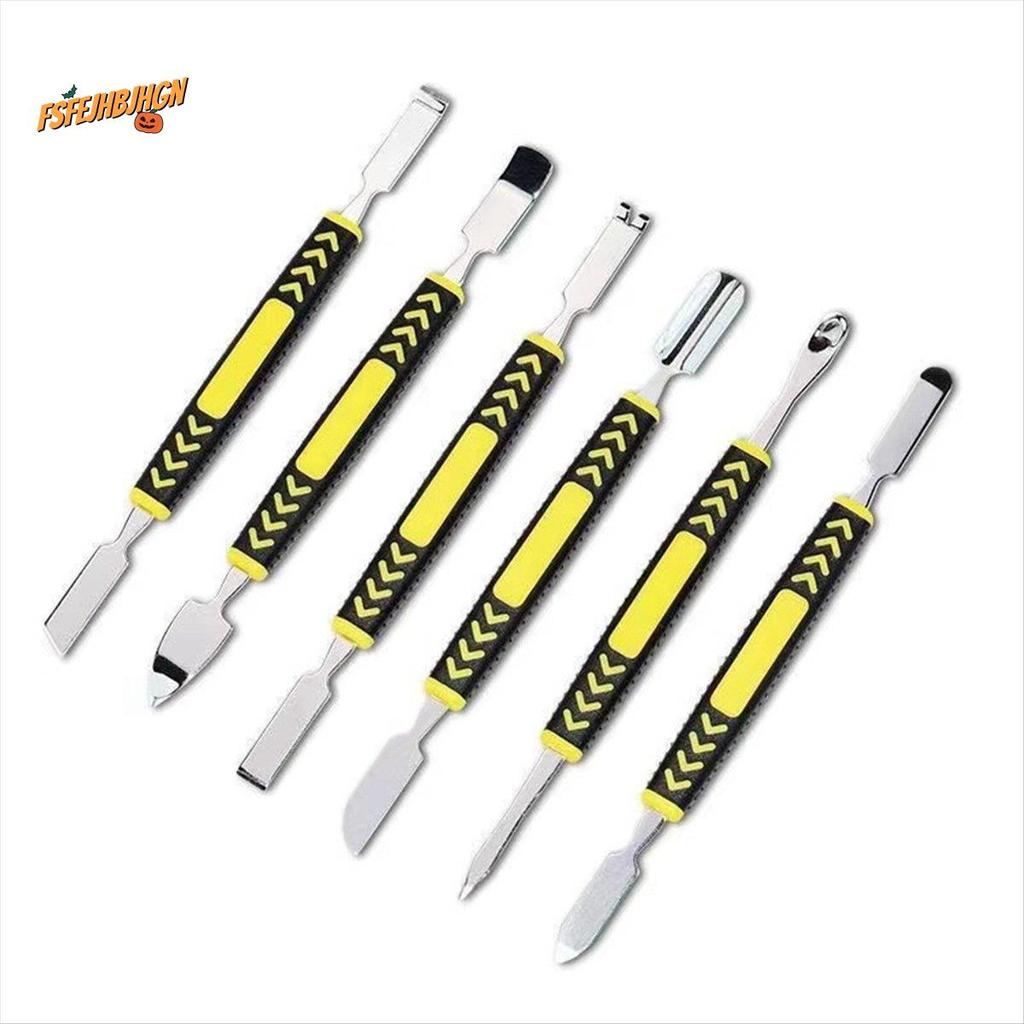 Bộ 6 Dụng Cụ Sửa Chữa Điện Tử Prying Mở Bộ Dụng Cụ Sửa Chữa Máy Tính Bảng Mở Dụng Cụ Kim Loại Nhỏ Spudger Để Mở