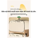 Lưới chống muỗi Yurt, phổ biến cho giường ngủ / tầng dưới ký túc xá dành cho sinh viên, phù hợp với giường 0,9m, có ba cửa chống bụi, Top vuông / Top nhỏ, Blackout mạnh / Phiên bản không bị mất điện — ảnh 3