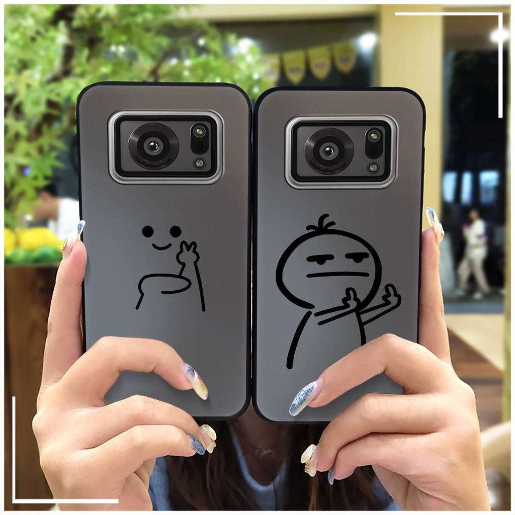 Ốp Điện Thoại TPU Dễ Thương Cho Sharp Aquos R6/SH-51B/P6/R6G, Bọc Toàn Bộ, Chống Va Đập, Chống Bụi, Hoạt Hình