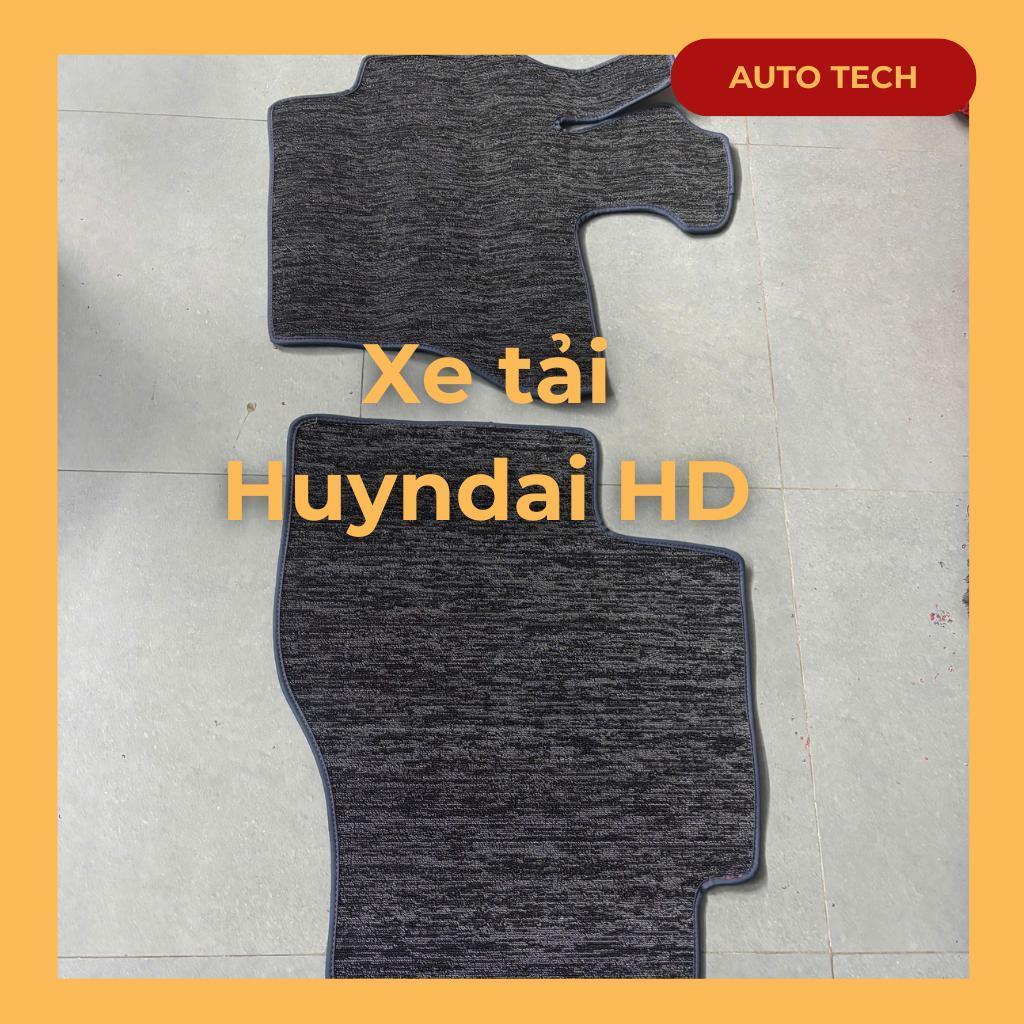 [Xe tải Huyndai] Thảm lót xe tải HD210, HD150, HD320, HD360, HD170 cắt sẵn và may bo viền chống nước, chống trơn trượt