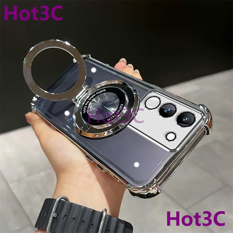 Ốp Lưng Dành Cho Vivo V29e 5G tpu Chống Sốc Giá Đỡ Điện Thoại Di Động SJZJ