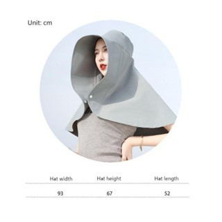 Mũ Chống Nắng Nón Vành Rộng Che Nắng Thời Trang Chống Tia UV, UPF 50+ Cho Nữ Mùa Hè Bảo Vệ Mặt, Cổ Và Vai Ngoài Trời