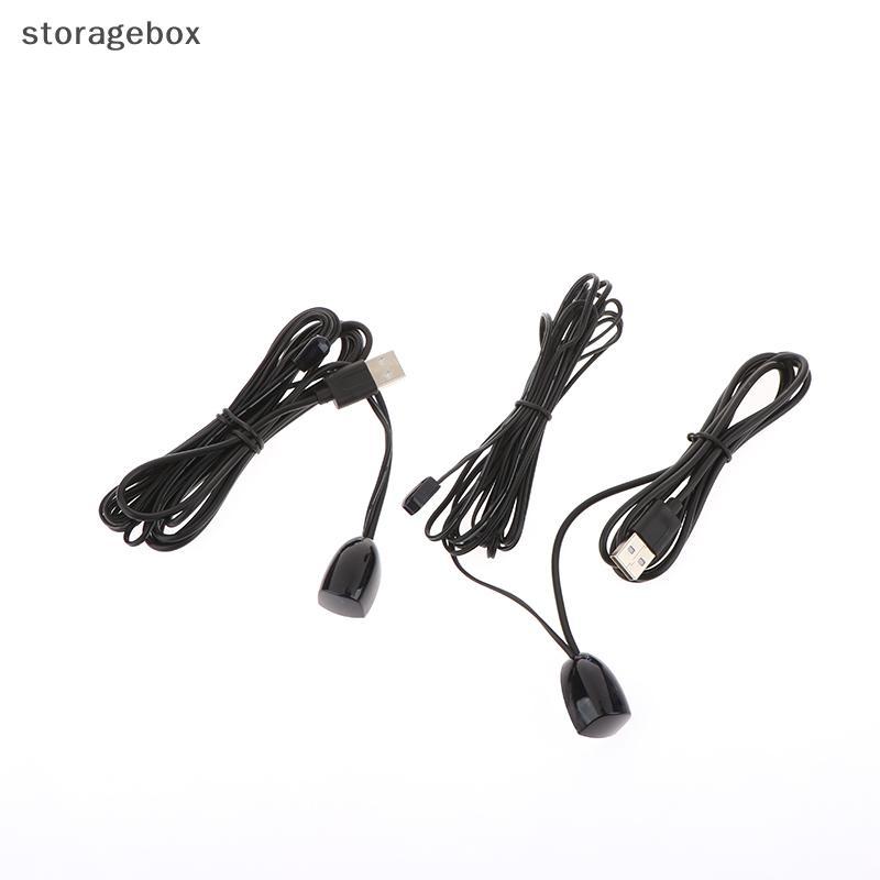 [Hộp lưu trữ] Bộ chuyển đổi USB IR Bộ mở rộng từ xa hồng ngoại Bộ thu lặp Bộ phát Emmitter Áp dụng cho tất cả các thiết bị điều khiển từ xa Đẹp