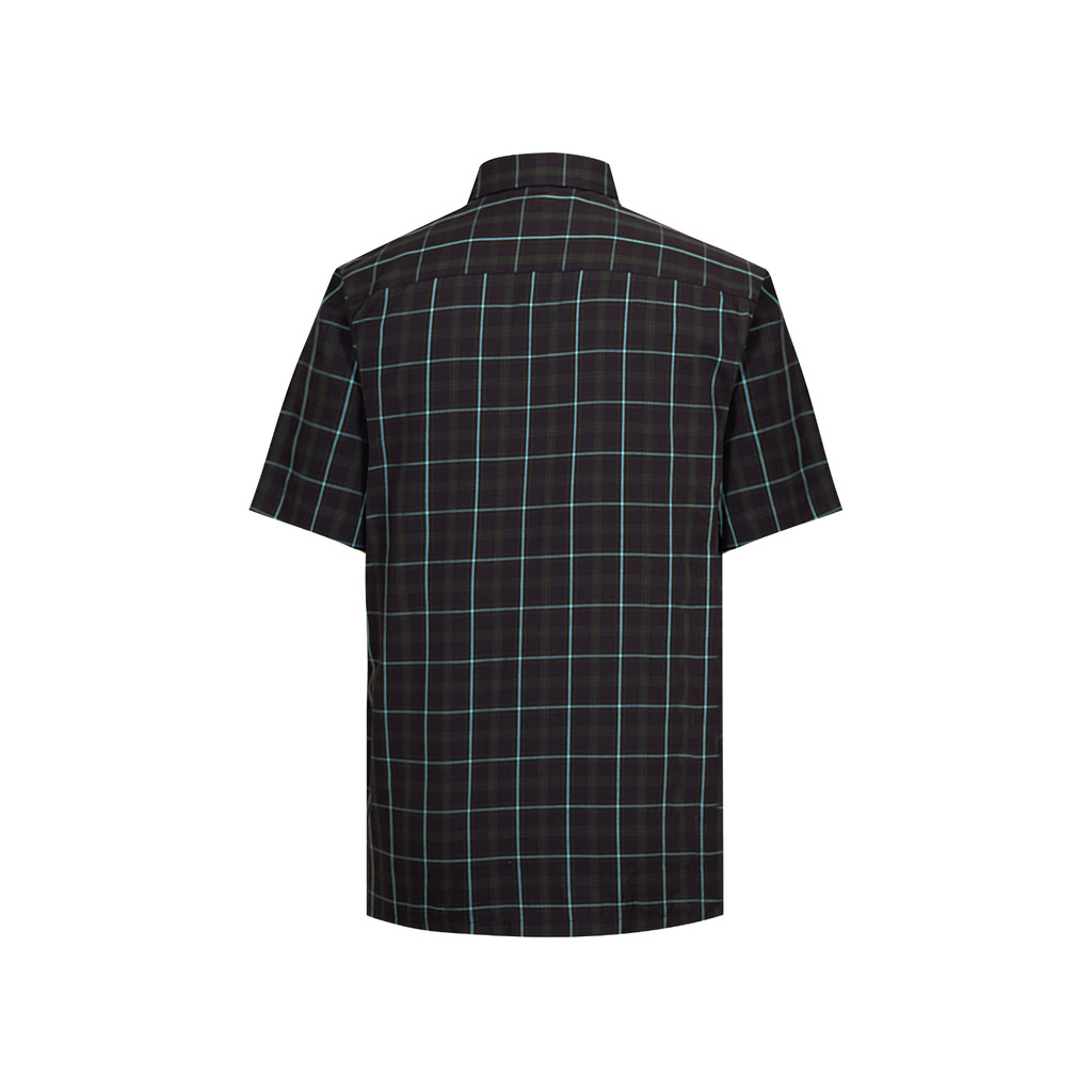 Áo sơ mi ngắn tay vạt ngang VIETTIEN SMART CASUAL vải Polyester form REGULAR VT00000721