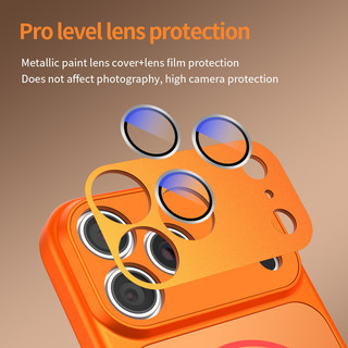Ốp điện thoại silicon lỏng màu cam vũ trụ cho iPhone 17 Pro Max Air 16 15 14 13 Pro Max Bảo vệ Camera Vỏ silicon mềm chống sốc
