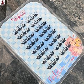 Cụm lông mi màu đen có thể tái sử dụng - Không cần keo cho buổi biểu diễn thời trang Đám cưới khiêu vũ