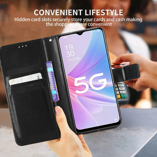 Ốp Lưng Cho ZTE Blade A35e A35 A55 A34 A54 A53 A33s A73 A72 5G A51 A71 V30 V40 V41 Vita V70 Max V60 V50 Thiết Kế 4G Nubia Focus Pro Neo 5G Giả Da Ví Đựng Thẻ Khe Cắm